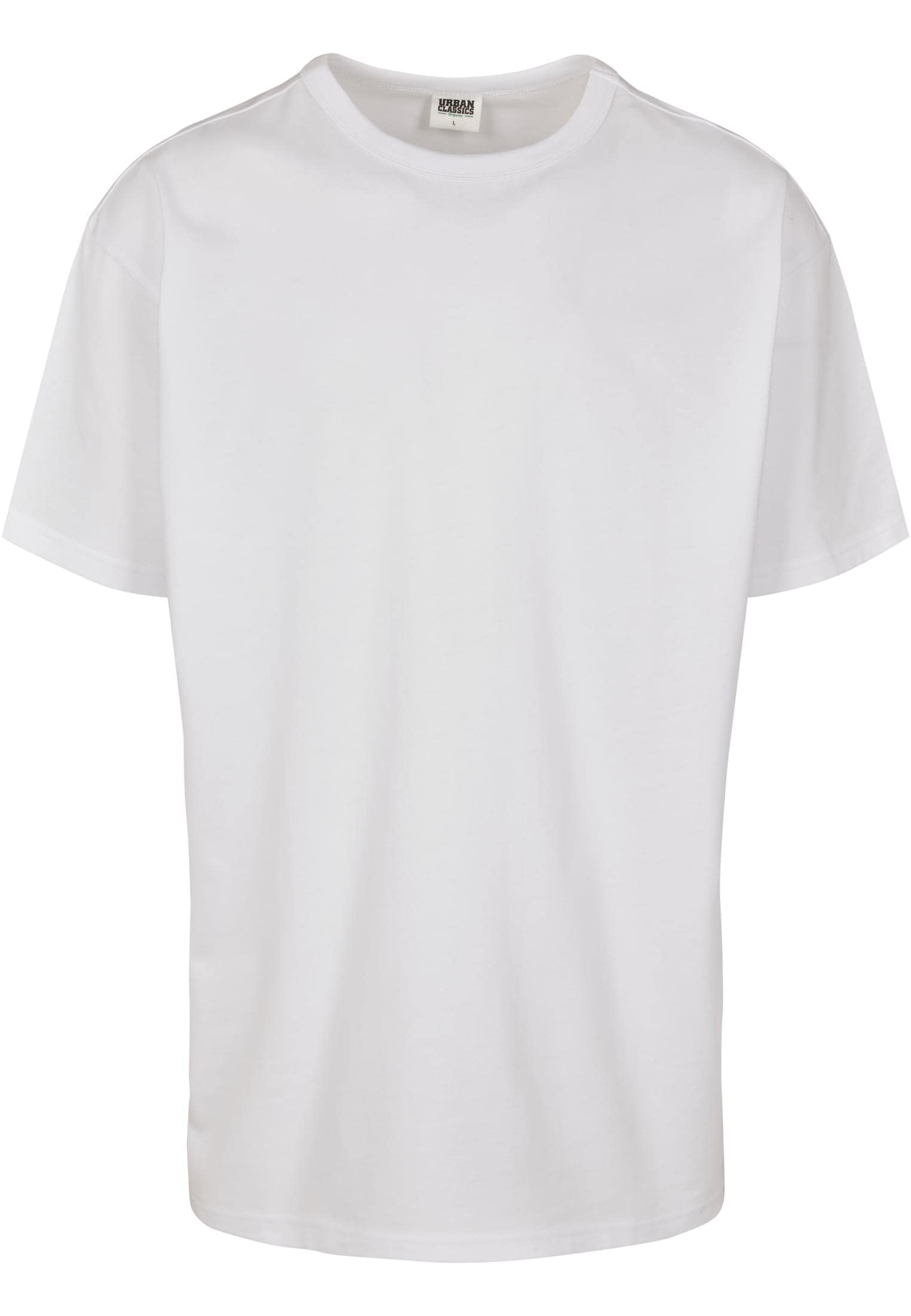 Urban Classics Men's Organic Basic Plain T-Shirt, White (White 00220), XXXXX-Large