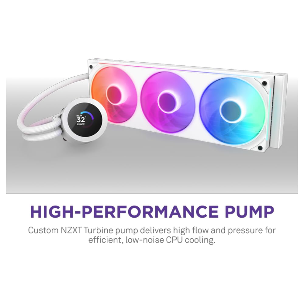 Amazon.co.jp: NZXT Kraken Plus 360 RGB v2 White 簡易水冷CPU