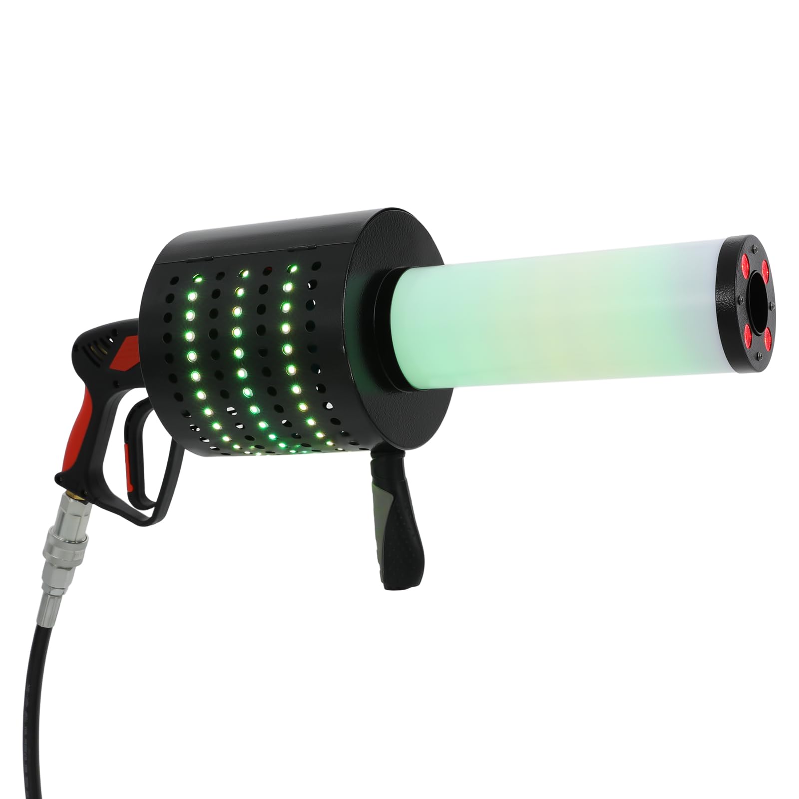 CO2 Party Gun DJ Cannone Pistola con trachea da 3 m LED Jet Machine per feste club palcoscenico