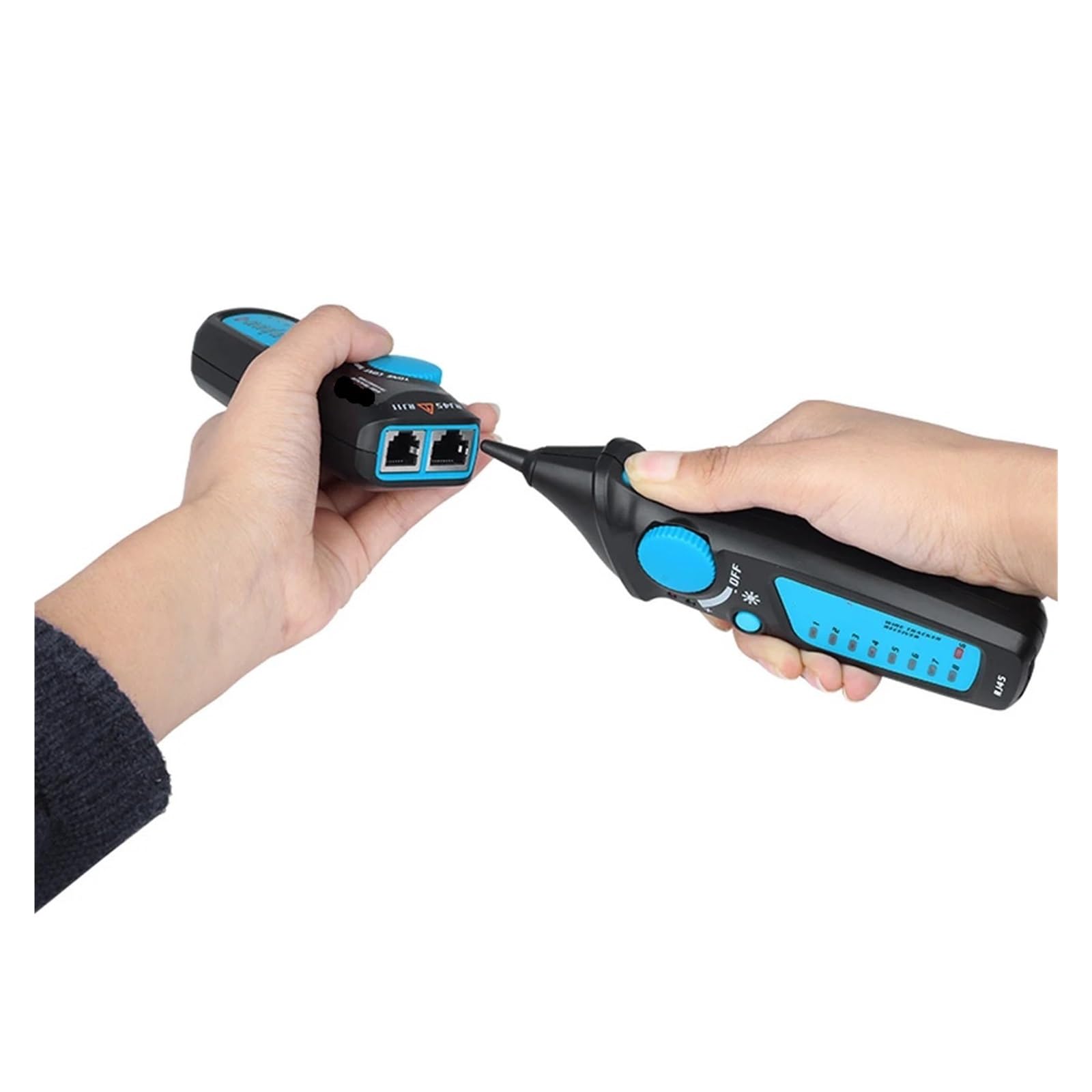 Tester kabli LAN Wielofunkcyjny tester sieciowych LCD Lokalizator RJ11 RJ45 Networking Too - Omni-Check