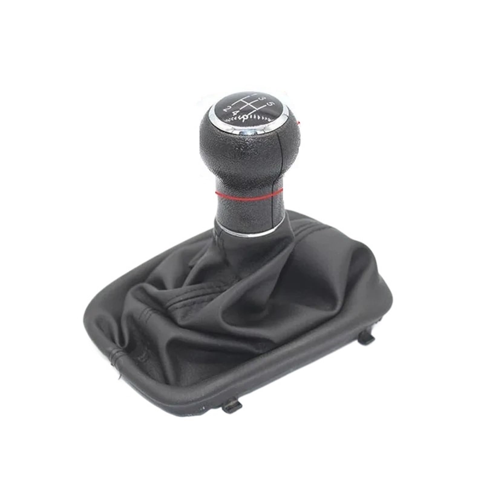 Ehwlfvx Plastic 5-Speed Car Gear Shift For For A6 For C5 1997-2001 Gear Shift Knob Shifter Gearstick Lever Change With Gaiter Boot Cover 4B0711141aj 4B0711141al(Plastic 5-Speed)