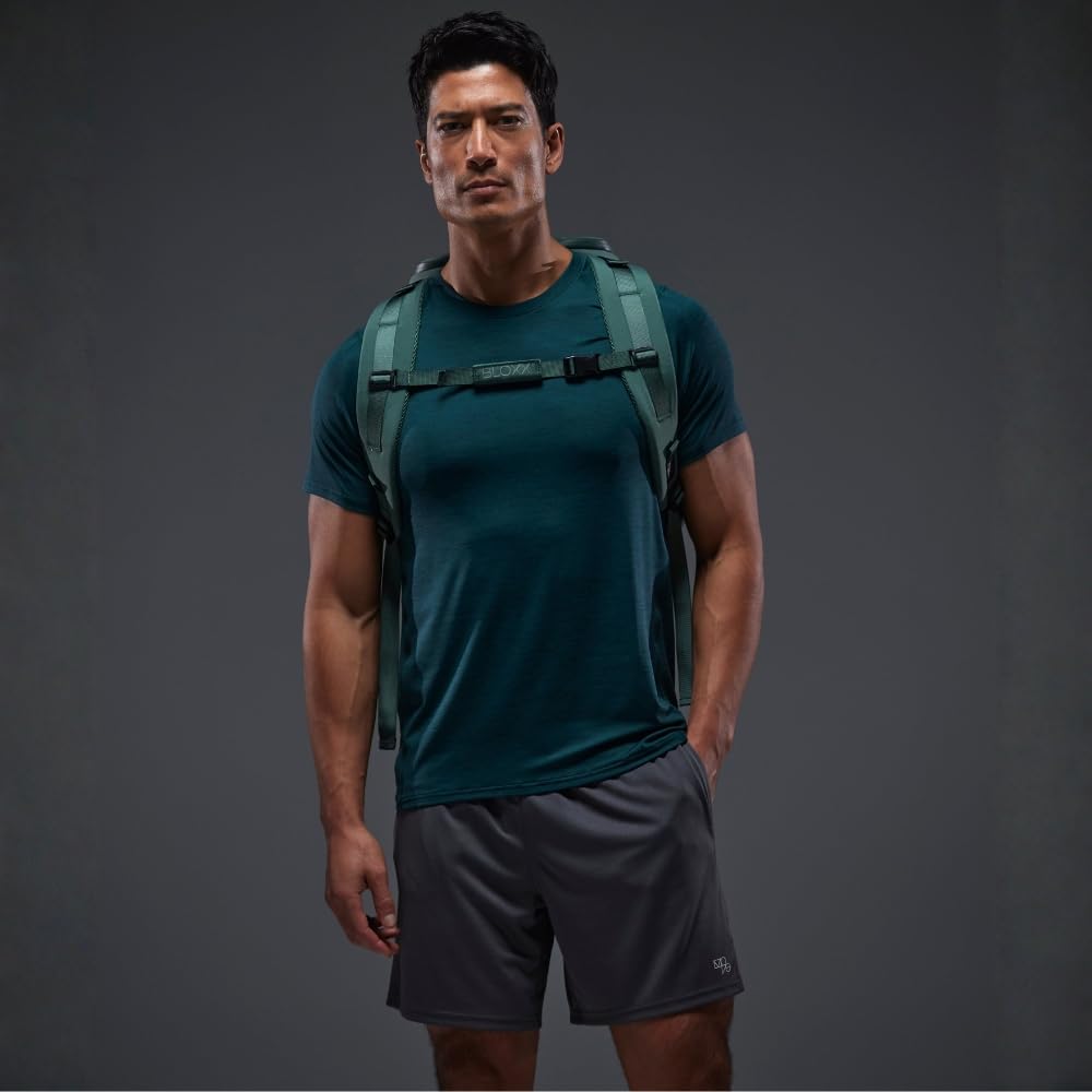 BLOXX Rucksack Reise Fitness Athlete Gym Outdoor Triathlon Wasserdicht Passt Unisex Tagestasche Mehrere Staufächer Leichte Arbeit Business Tasche Camping Radfahren Stilvoller taktischer Rucksack