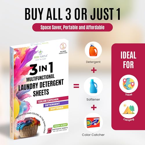 Image of Bundle: Laundry Detergent Sheets & 3-in-1 Laundry Detergent Stain-Fighting