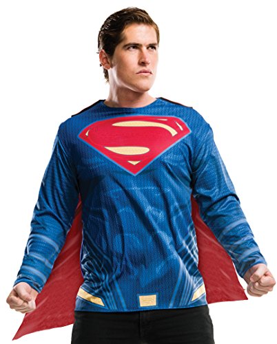 Rubie's 820757 Dc Comics Superman Costume Top, Shown, Large Rubie's 820757 Dc Comics Superman Costume Top, Shown, Large