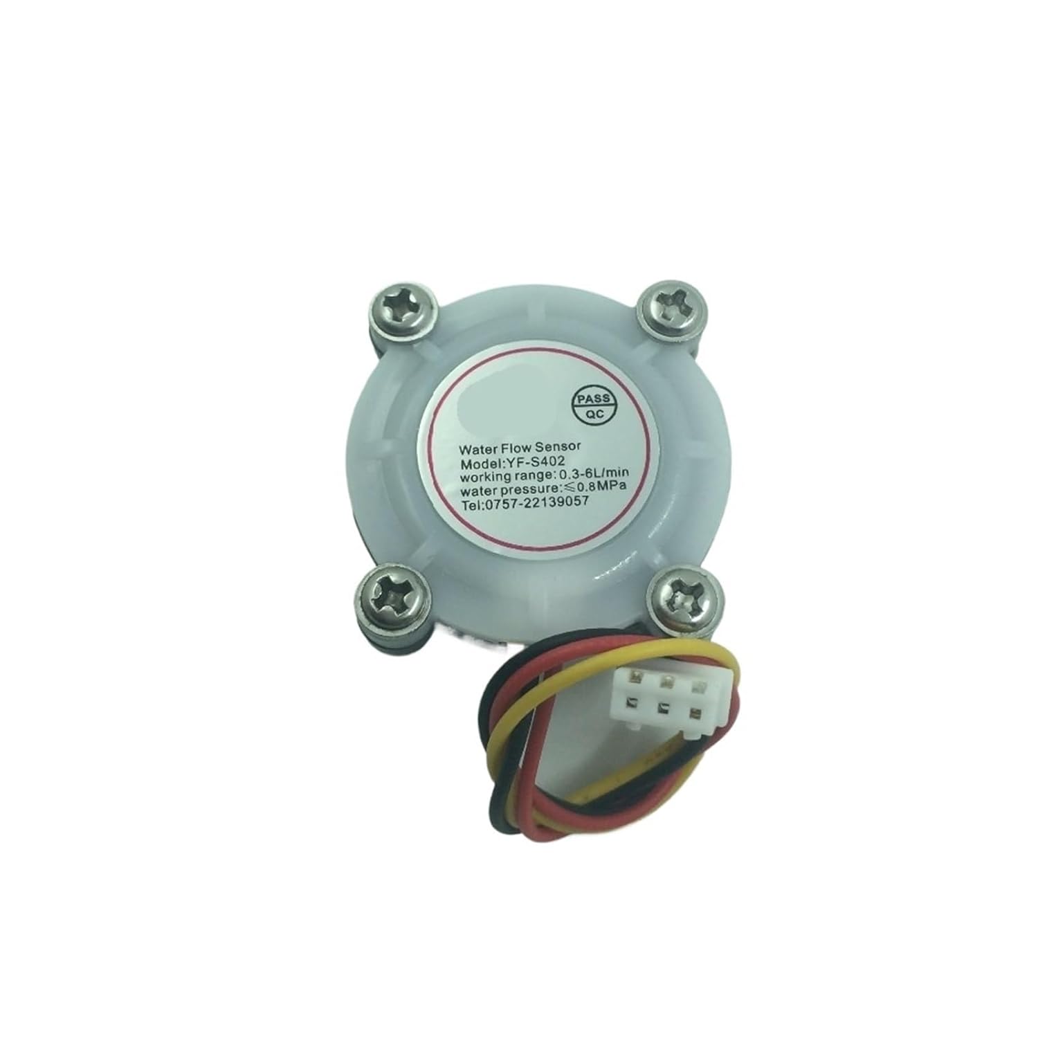 Water Flow Sensor Switch Meter Counter Indicator Hall Flowmeter 0.3-6L/min G1/4 Drinking Machine Electrolysis