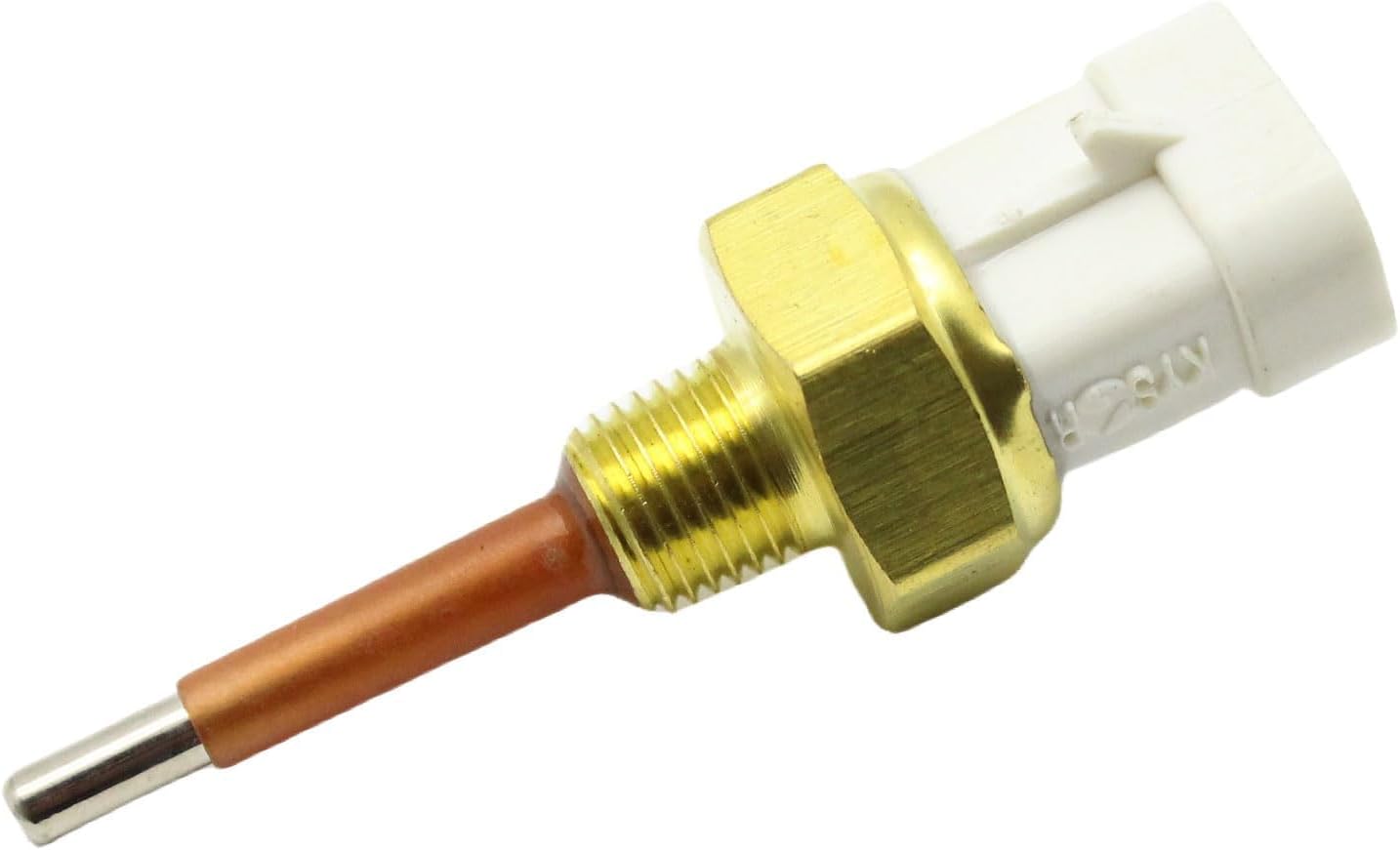Low Coolant Level Sensor 904-7252 Compatible with Detroit Freightliner Cummins Series Trucks 3/8" O-Ring Thread-2 Pins Replaces 23522855 23526907 650648