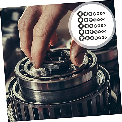 GLEAVI 630 Peças Clipes De Anel De Retenção De Braçadeira De Rolamento Anel De Travamento De Rolamen