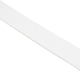 Canvas Web Belt Double D-Ring Buckle 1.5 Wide with Metal Tip Solid Color
