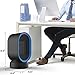 AUZKIN Small Space Heater Oscillating Heater, Fast Heating Ceramic Desk Heater With Overheat Protection,Tip-Over Protection For Office