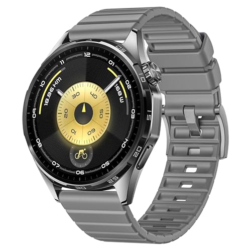���v�o���h 22mm Huawei Watch GT6 Pro/GT6/GT5 Pro/GT5/GT4/GT3 46mm �Ή��A�t�b�f�S���r���v�x���g�Ή�Amazfit bip 6/5/GTR4/Garmin Venu4 45mm/Forerunner 2