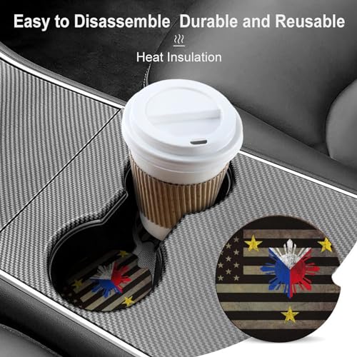 Portavasos para autos 4 unidades 2.6 pulgadas miniatura 4