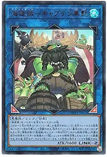 遊戯王 日本語版 WPP1-JP034 Blackbeard, the Plunder Patroll Captain 海造賊－キャプテン黒髭 (ウルトラレア)