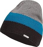 Mc Kinley Unisex Kinder Moke Ii mütze, Black Night/Blue Pet, 52-54