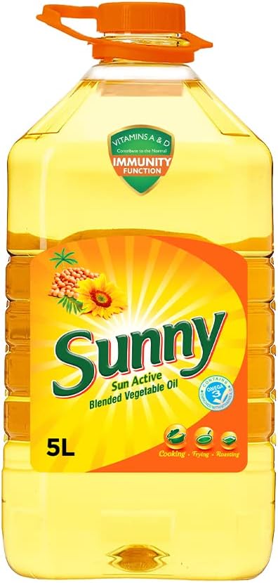 Sunny Sun Active Blended Vegetable Oil 5Litre