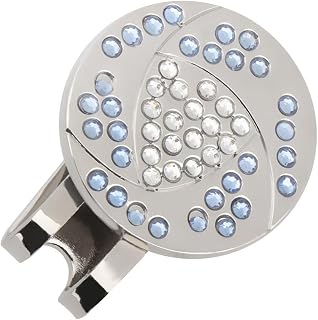 pistro Marcador de bola de golf resistente con clip de cristal para entrenador de golf