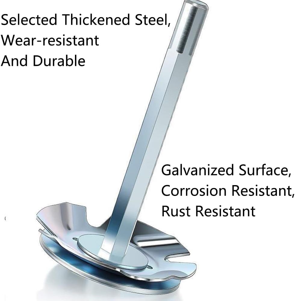 SEIWEI Plumbing PVC Pipe Reamer Kit, Pipe Fitting Tools for 1.5"" 2"" 3"" Speed Power Drill, Pipe Reamer PVC Fitting Saver, Pipe Reamer Tool Inside Pipe Cutter for PVC Pipe, Small, Silver