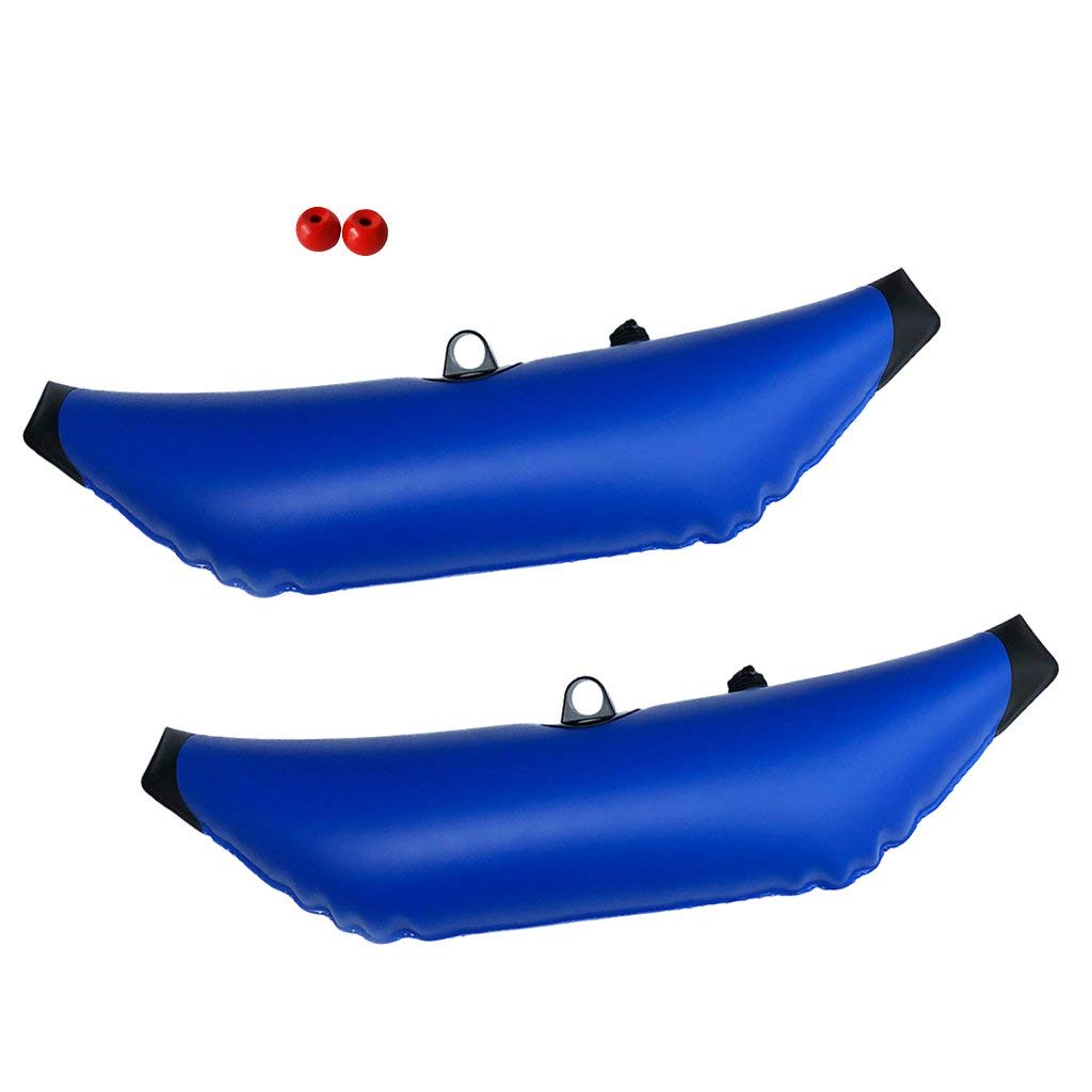 Stabilizzatore Outrigger in PVC, stabilizzatori per Canoa, Kayak, Barche, Pesca, 2 Pezzi