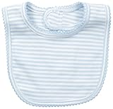 Mud Pie Baby-Boys Newborn Monogram Stripe Bib