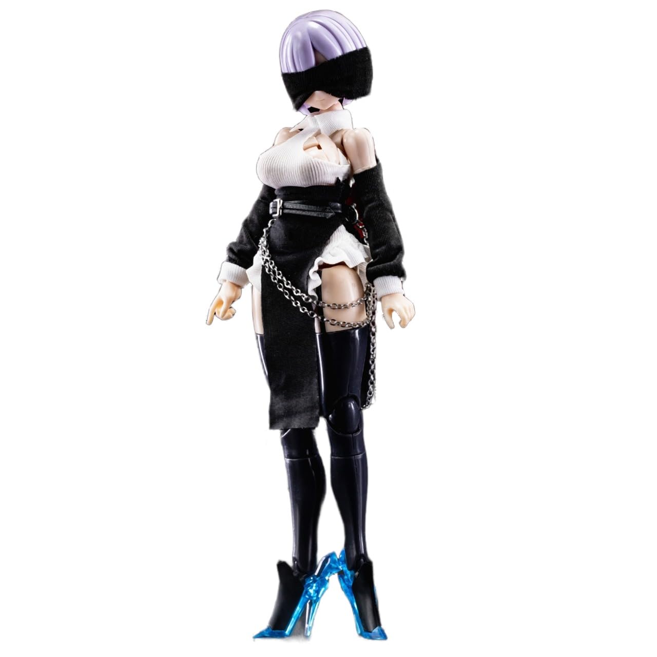 1/12 Scale Female Doll Clothes Trendy Dress for 6 inch Woman Action Figure Body