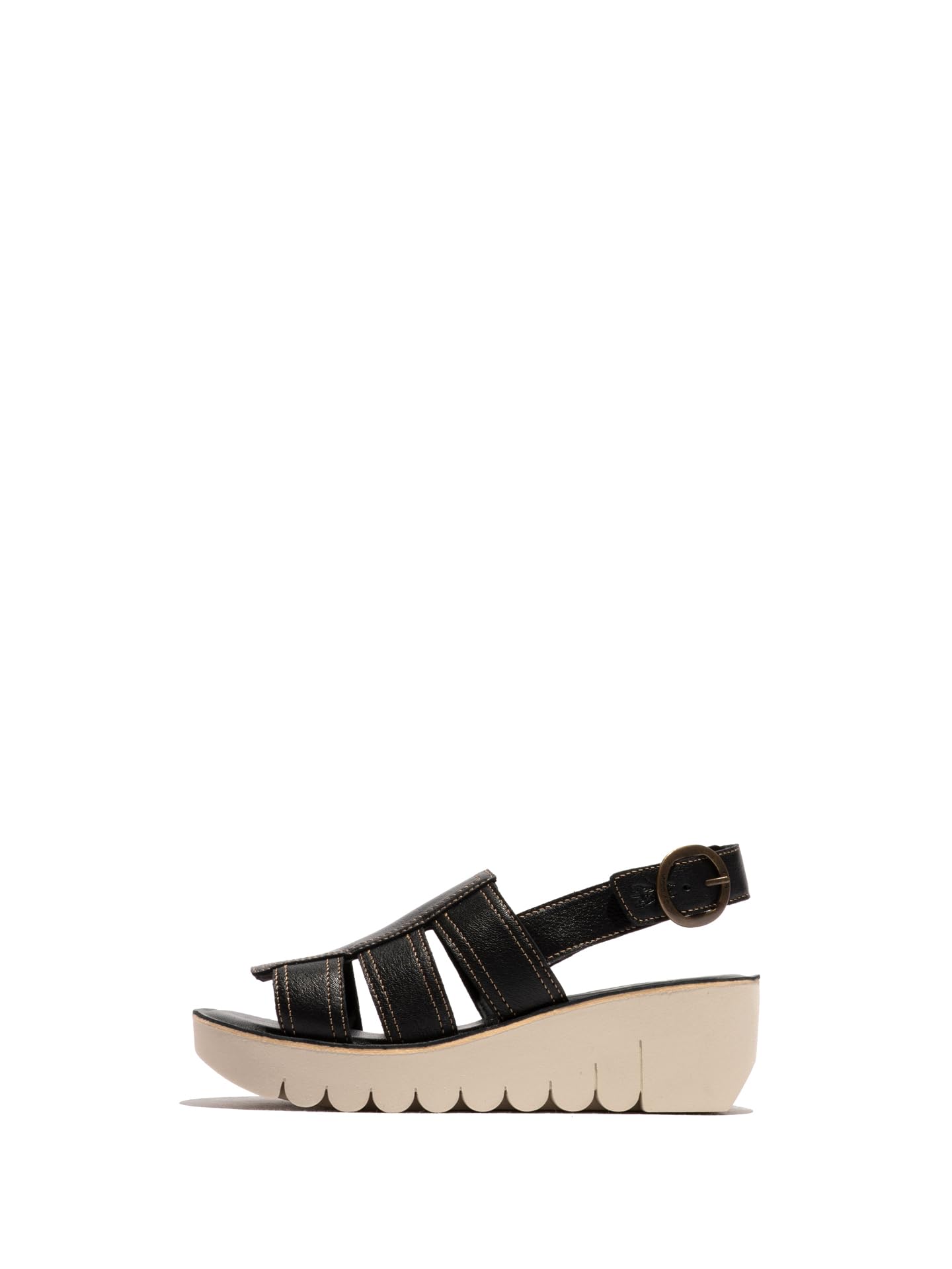 Fly London YOLF400FLY, Sandal Women's Fashion Shoes, BLACK, 9