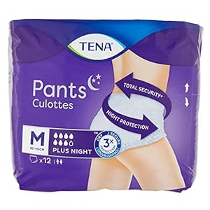 Tena Plus Night Incontinentie-inlegstukken, maat M, 12 stuks