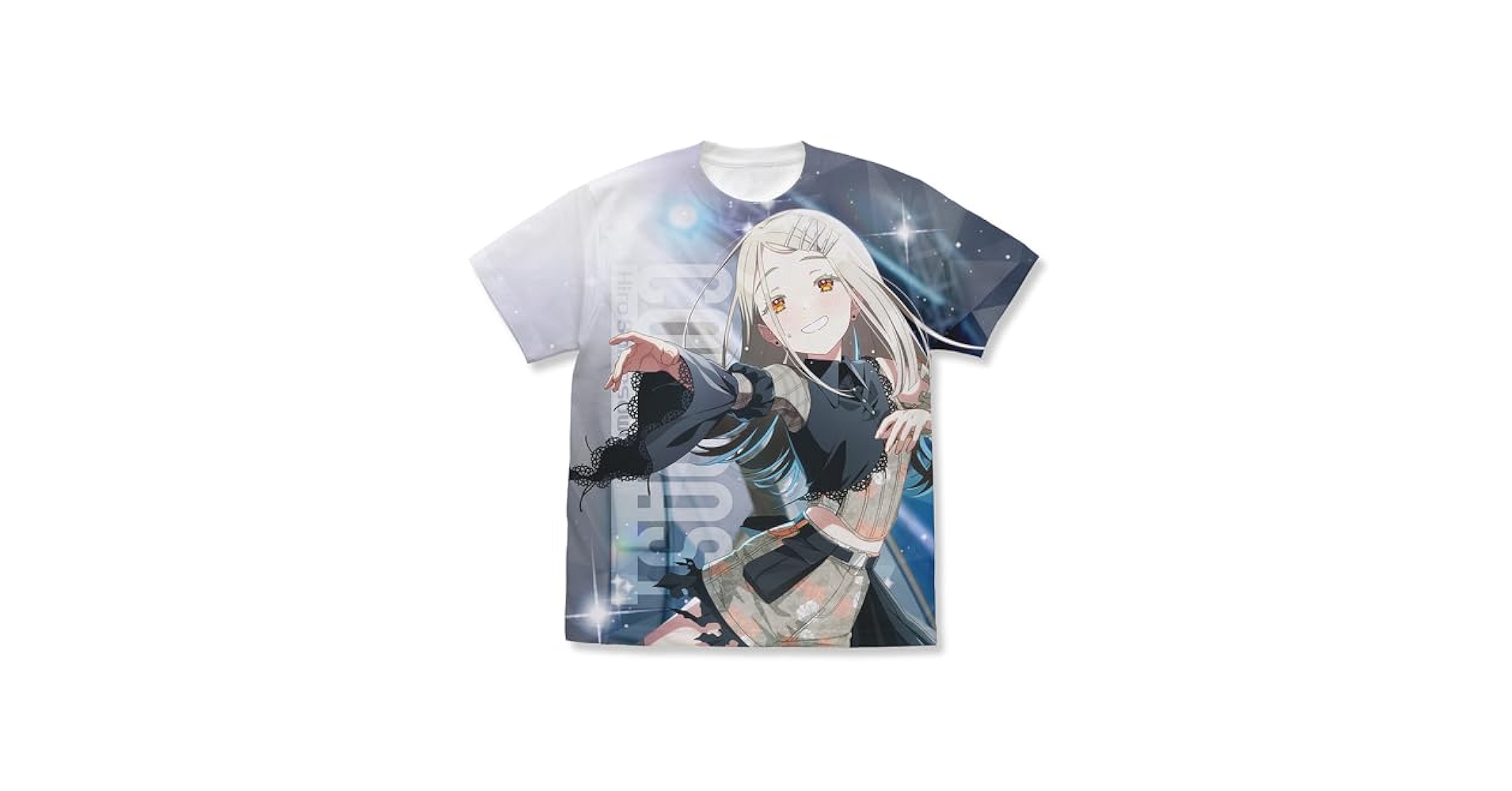 篠澤広 コントラストTシャツ Lサイズ コントラスト】篠澤 広 フルグラフィックTシャツ [学園アイドル