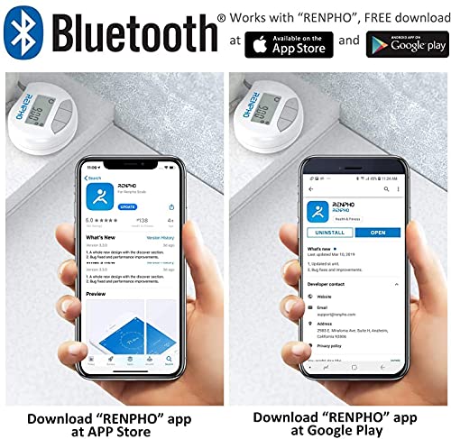 Smart Tape Measure Body with App - RENPHO Bluetooth Measuring Tapes for Body Measuring, Weight Loss, Muscle Gain… - Image 4