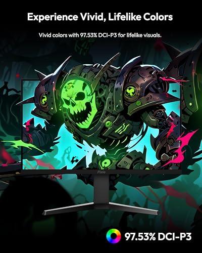 Image of Pixio PX277 Prime Neo 27 inch 180Hz Refresh Rate QHD 1440p Resolution Fast IPS Panel 1ms GTG Response Time Gaming Monitor with Adaptive Sync and Fully Adjustable Stand