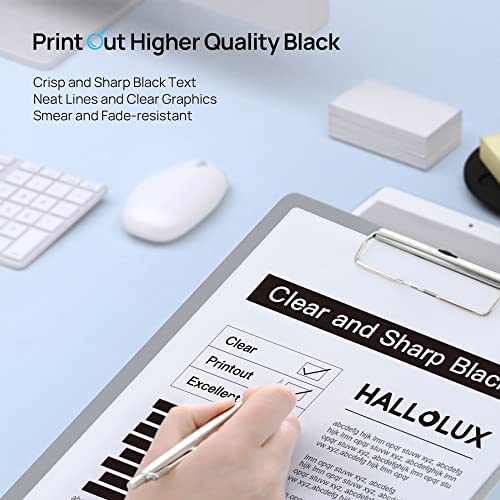 HALLOLUX TN2420 Toner Cartridges 2 x Black Replacement for Brother TN-2420 TN2410 Compatible for MFC-L2710DW MFC-L2750DW HL-L2370DN HL-L2310D HL-L2375DW MFC-L2730DW HL-L2350DW DCP-L2530DW DCP-L2510D - Image 4
