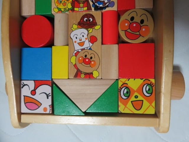 Amazon | アンパンマン あんぱんまん つみき 積み木 つみ木 はじめての