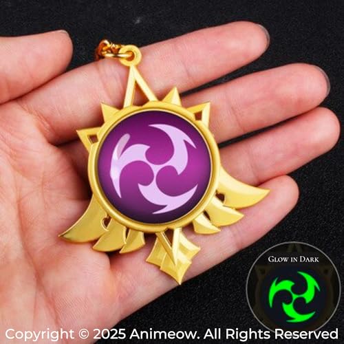 Animeow Anime Keychains Genshin Vision: Electro - Image 4