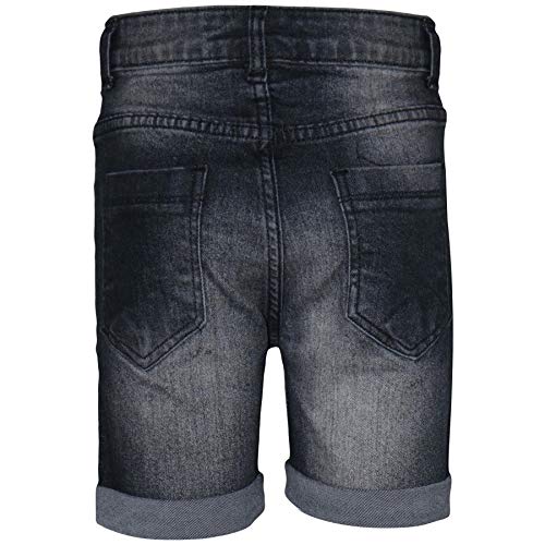 A2Z Kids Boys Shorts Denim Ripped Black Chino Bermuda Jeans Knee Length Pant 5-13 Yr3