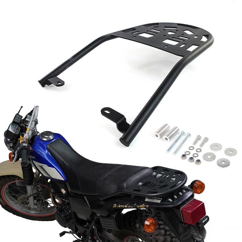 Xitomer Luggage Rack Fit for TW200 1987-2025 TW200 Motorcycle Cargo Rack Motorcycle Rear Top Rack