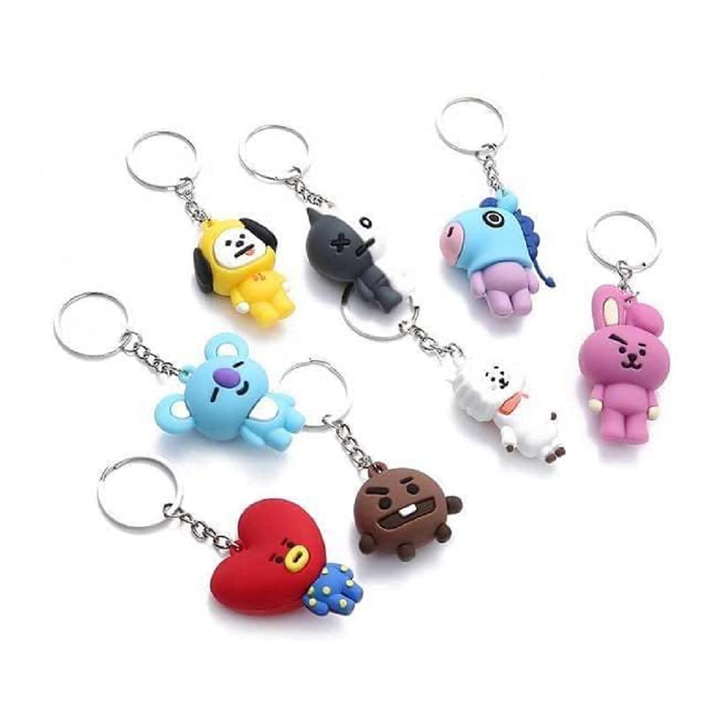 Geekmonkey Logo Premium Leather Metal Hook Locking Keychain/Pocket Watch for Tour &Travel Unique,Car Bike Key (Set of 8 (Mini) BTS BT21 Kpop Keychain) (B09C2C4LVH) Amazon Price History, Amazon Price Tracker