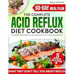 Acid Reflux Diet Cookbook Audiolibro Por Nicòle Everglen arte de portada