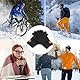 ytorgr Winterhandschuhe mit Fleecefutter,Handschuhe Herren Damen,Warm Touchscreen Handschuhe Thermohandschuhe für Outdoor Sport Laufen Radfahren