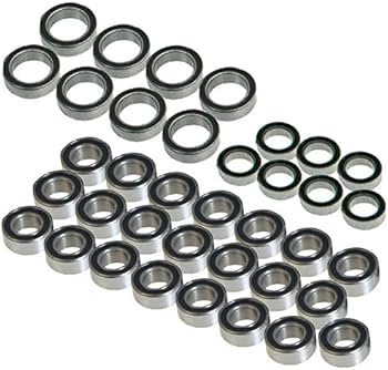 Amazon | ボールベアリングセット:タミヤ CR-01用1280X8,1050X22,850X7