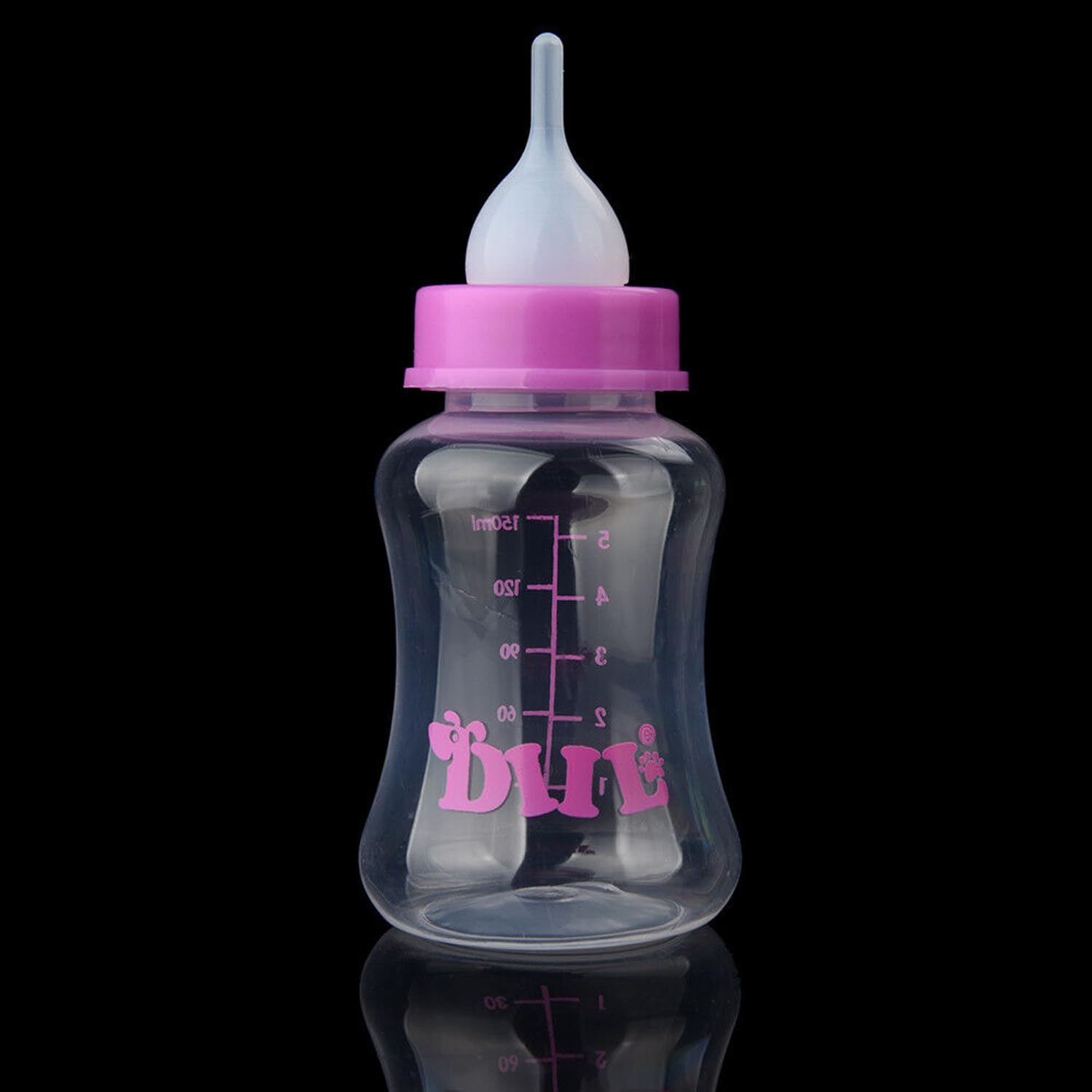 Kuber Industries Pet Feeding Bottle for Puppies,Kittens,Rabbits & other Newborns|Nursing Bottle for Pets|Squeeze Liquid Feed Bottle|Bottle,Milk Brush,Pacifier Replacement|LS143PK|150 ML|Pink (B0CX514PW5) Amazon Price History, Amazon Price Tracker
