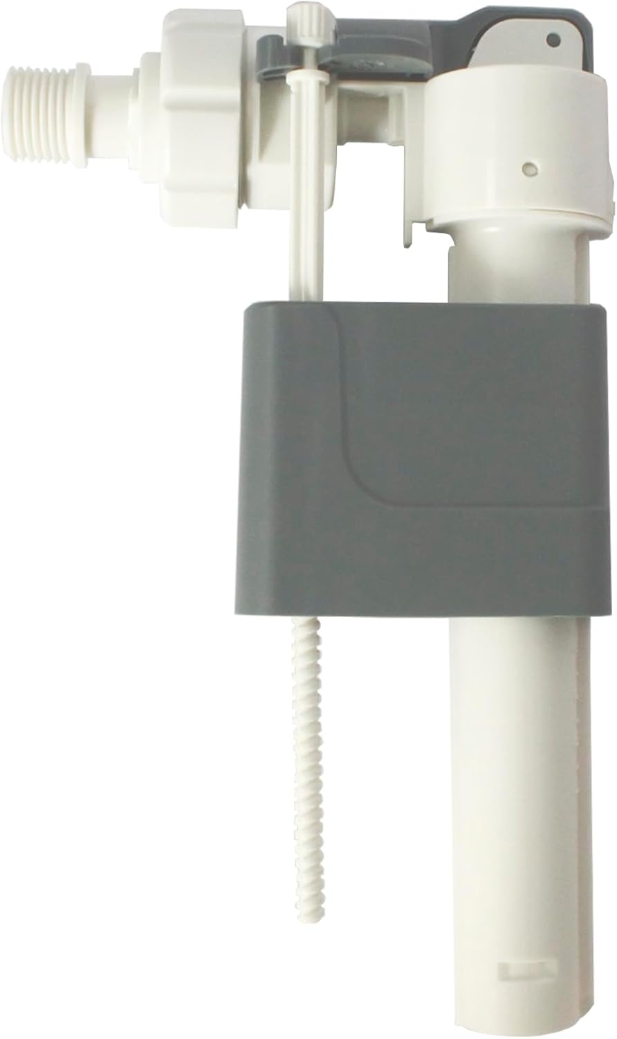 1/2-inch Thread Side Mount Toilet Fill Valve, Side Entry Toilet Valve Compatible with TOTO Wall Mount Toilet Tank