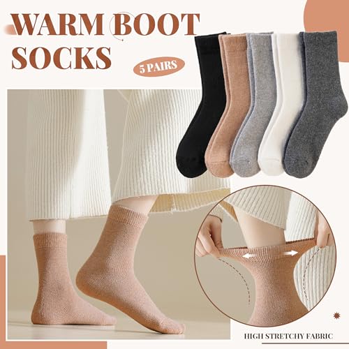 Image of Velice Womens Merino Wool Thermal Thick Hiking Winter Socks
