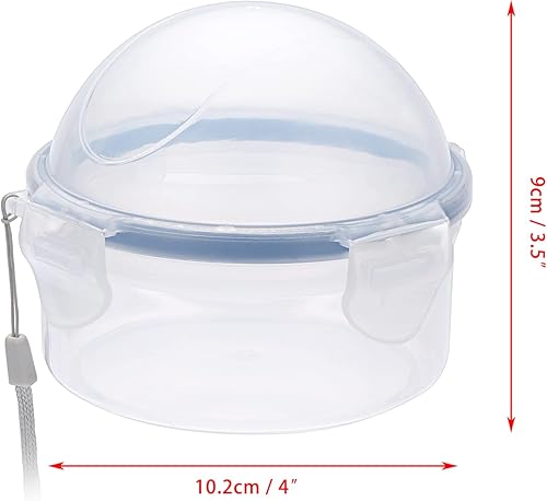 Miniatura 2 de JUXYES Recipientes pequeños de almacenamiento de frutas y verduras con tapa, recipientes de almacenamiento de cebolla de plástico para nevera,