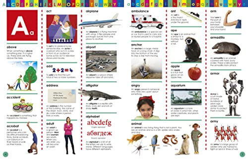 My First Dictionary: 1,000 Words, Pictures, and Definitions (My First Reference)