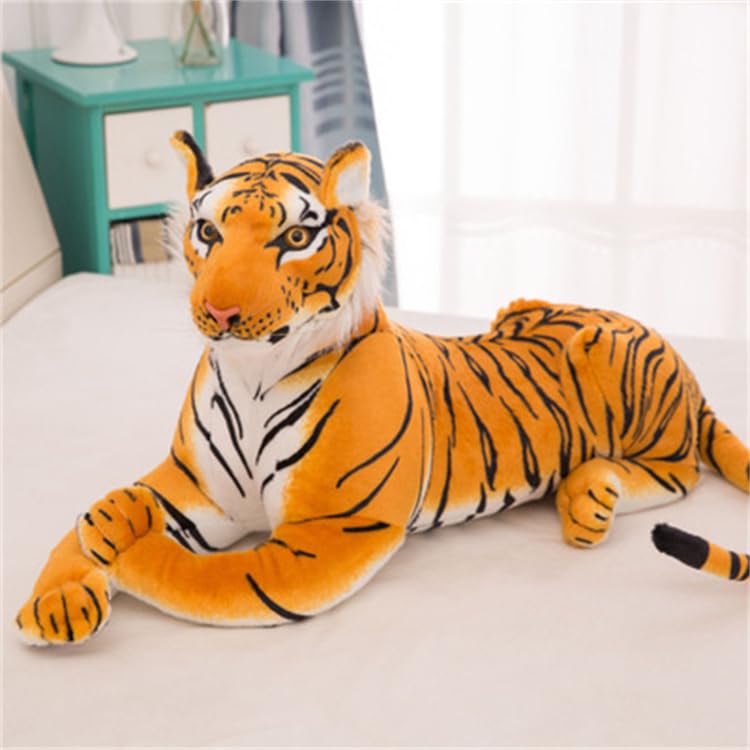 Image of Plush Toy Cartoon Games Character Soft Toys Cute Pet Wild Animals (50cm, Tiger)