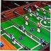 TOBBOMEY 12pcs Table Football Accessories Desk Game Soccer Balls Mini Footballs Resin for Art Projects and Decorations