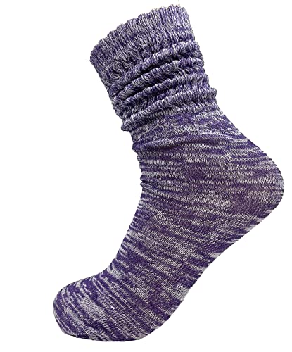 Image of The Branch Eloise Women's Cotton Slouch Socks, Woman's Knee High Boot Socks