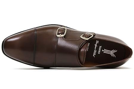 Amazon | [ヤンコ] ダブルモンク ダークブラウン (14306 DARK