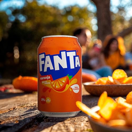 Fanta-Naranja-Refresco-con-8-de-Zumo-de-Naranja-Bajo-en-Calorias-Pack-9-Latas-330-ml