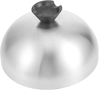 MUSISALY Grelha De Aço Inoxidável Grelha Portátil Para Churrasco Grelhas Portáteis De Metal Cobertura De Comida Para Churrasco Cobertura De Cúpula De Bife Cobertura De Comida Doméstica