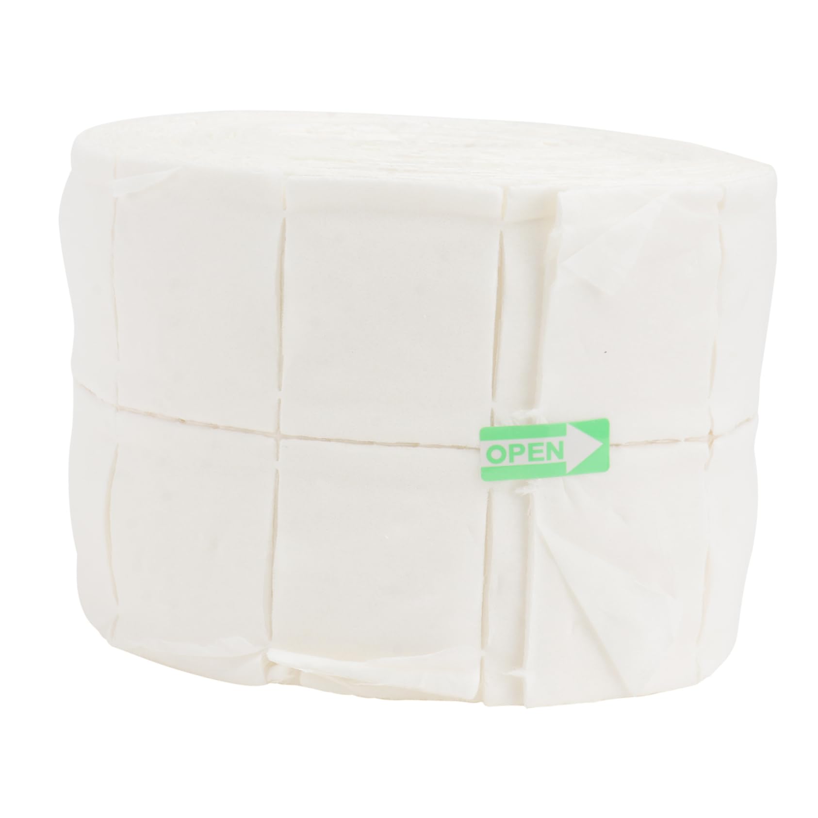 Didiseaon 2 Rolls 500pcs Comfortable Nail Polish Removal Gel Nail Polish Remover Wiping Pads Cotton Disposables 50 Pads