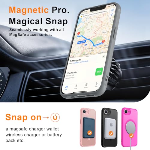 Image of MOCCA Magnetic Shockproof for iPhone 17e Case,Titanium Gray